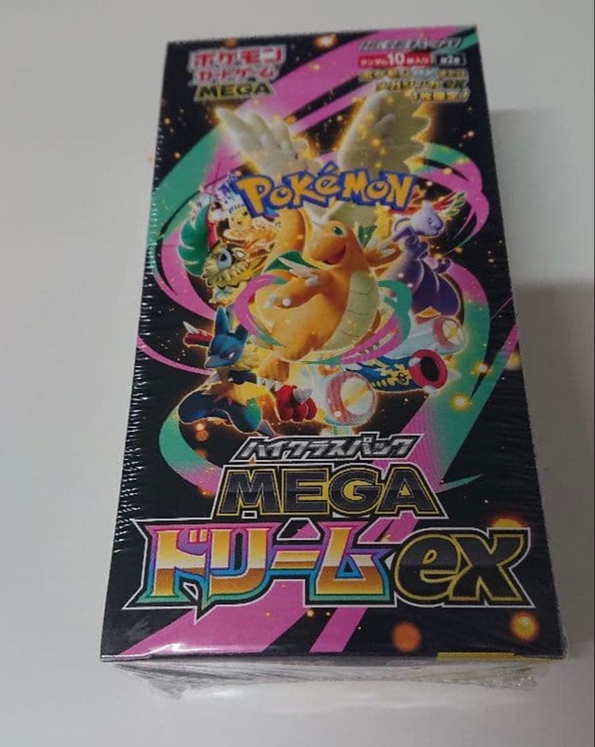 シュリンク付き！！MEGAドリームEX 1box