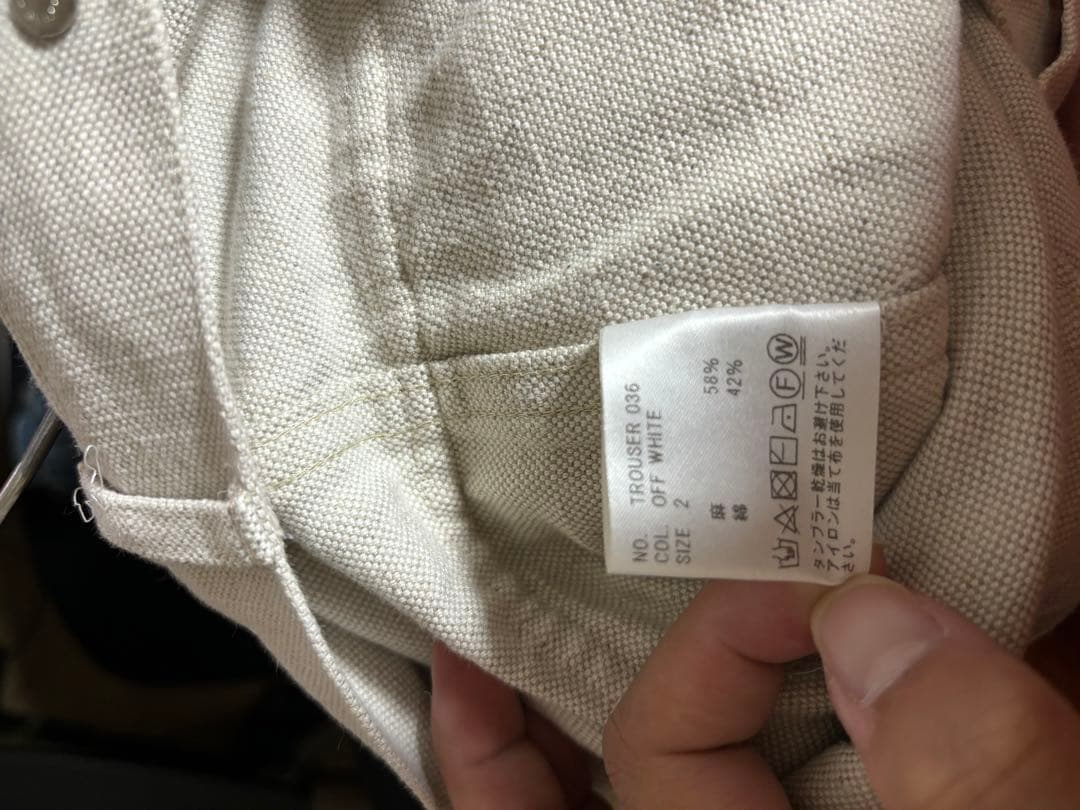 パンツ HEUGN - \"Gordon\" LINEN M43 CARGO TROUSER