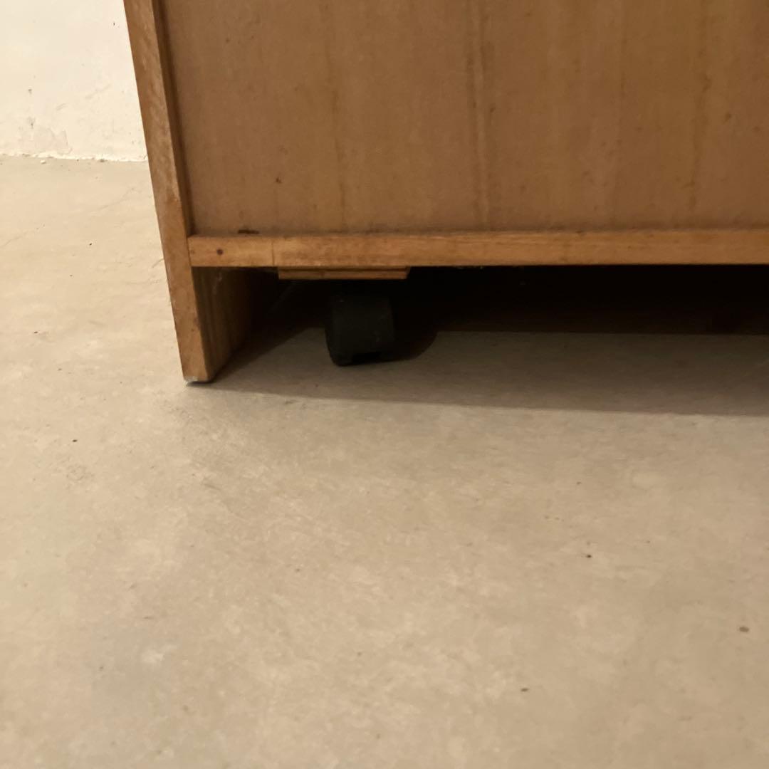 桐箪笥 桐ダンス 3段 衣装ダンス 着物 ヴィンテージ チェスト　キャスター付き