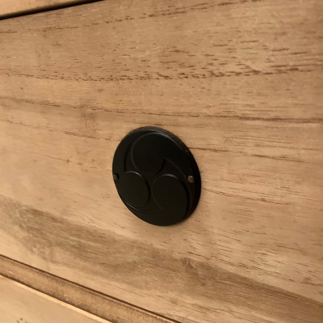 桐箪笥 桐ダンス 3段 衣装ダンス 着物 ヴィンテージ チェスト　キャスター付き