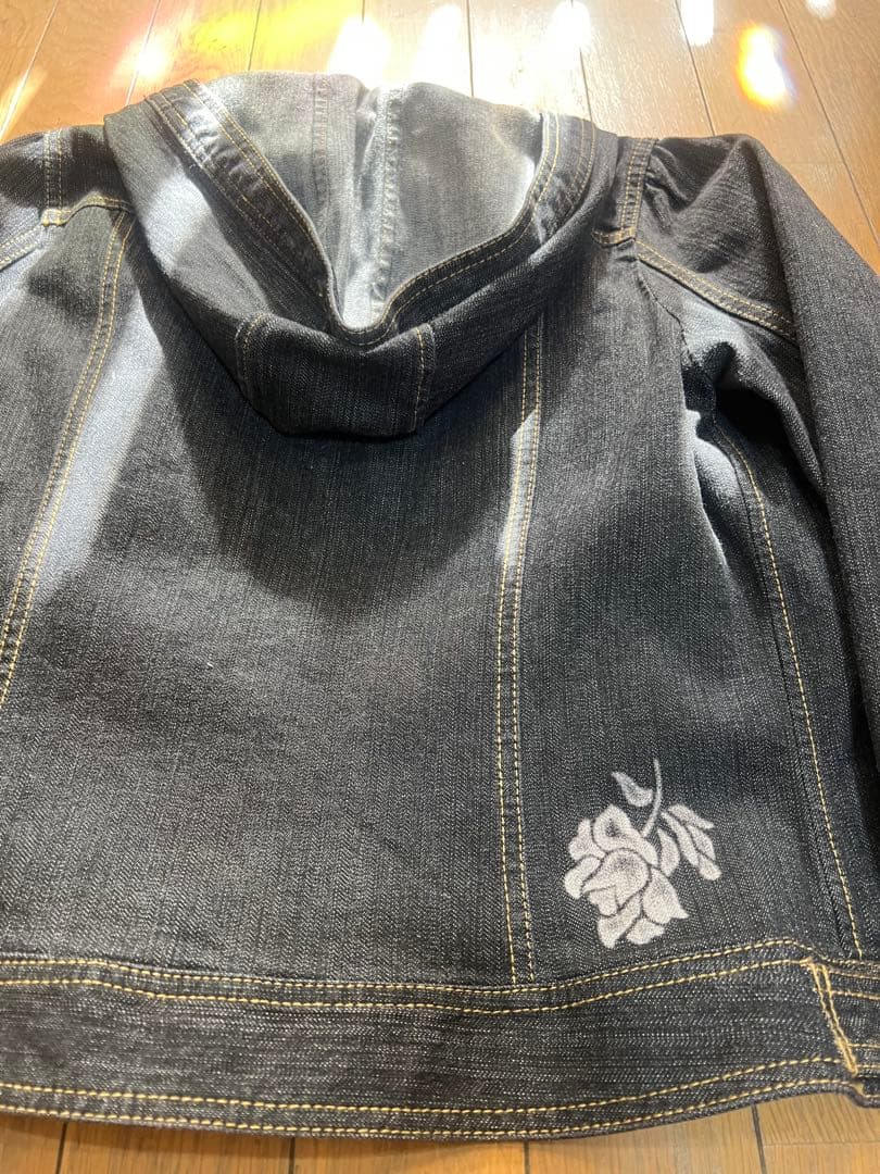 ピンクハウス♪未使用可愛い♡フード付きデニムジャケット