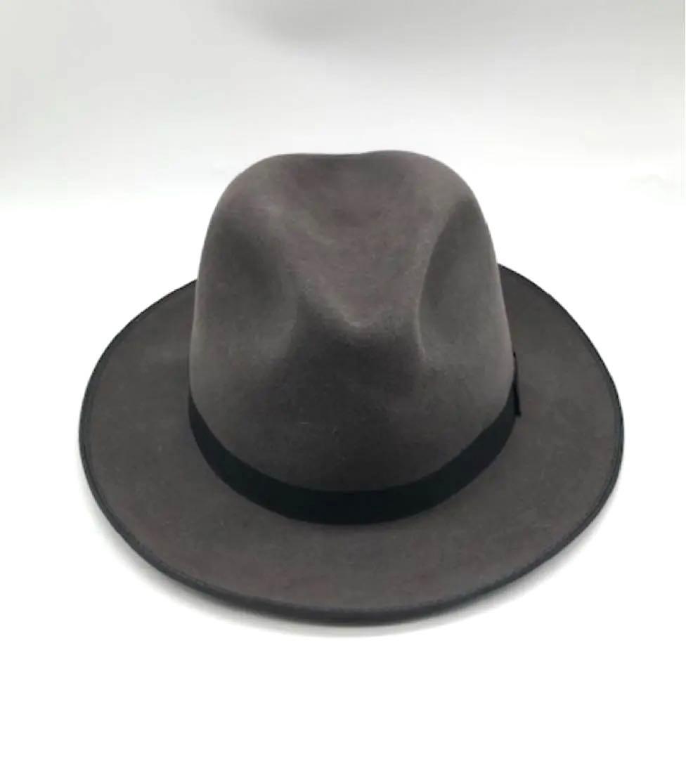 新品未使用　ステットソン　ハット　グレー　アメリカ製　ラナバウト