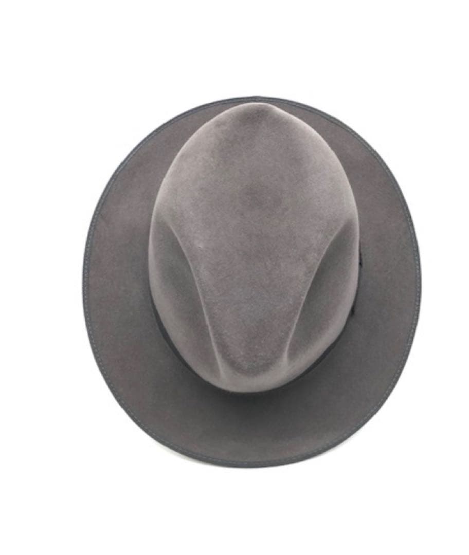 新品未使用　ステットソン　ハット　グレー　アメリカ製　ラナバウト