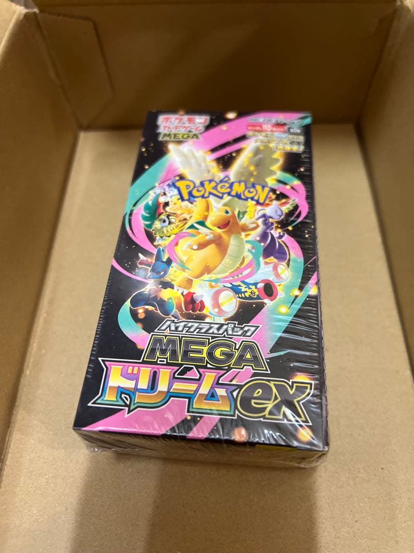 ポケモンカード ハイクラスパック MEGAドリームex BOX シュリンク付