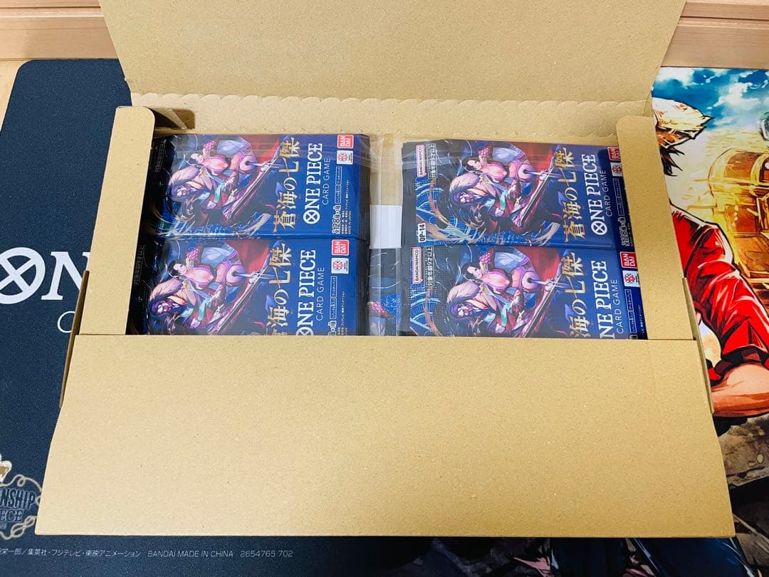 ワンピースカード　蒼海の七傑　2BOX　新品未開封