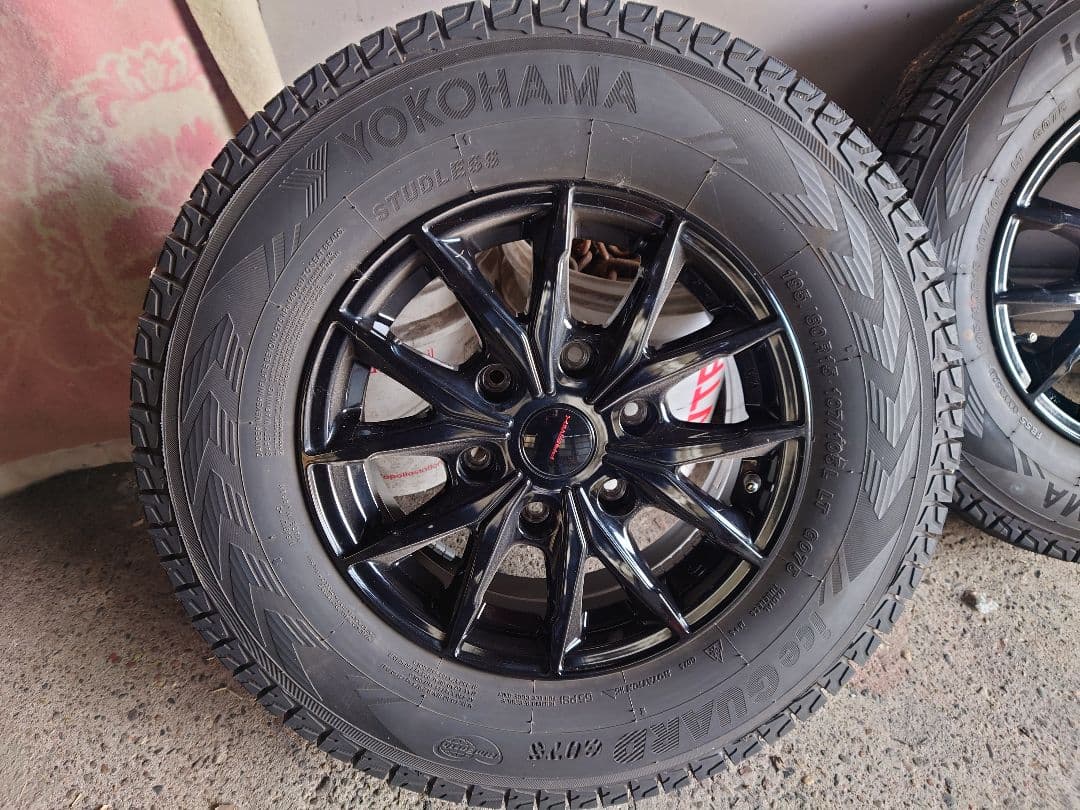 ヨコハマ iceGUARD G075 195/80R15107/105L LT