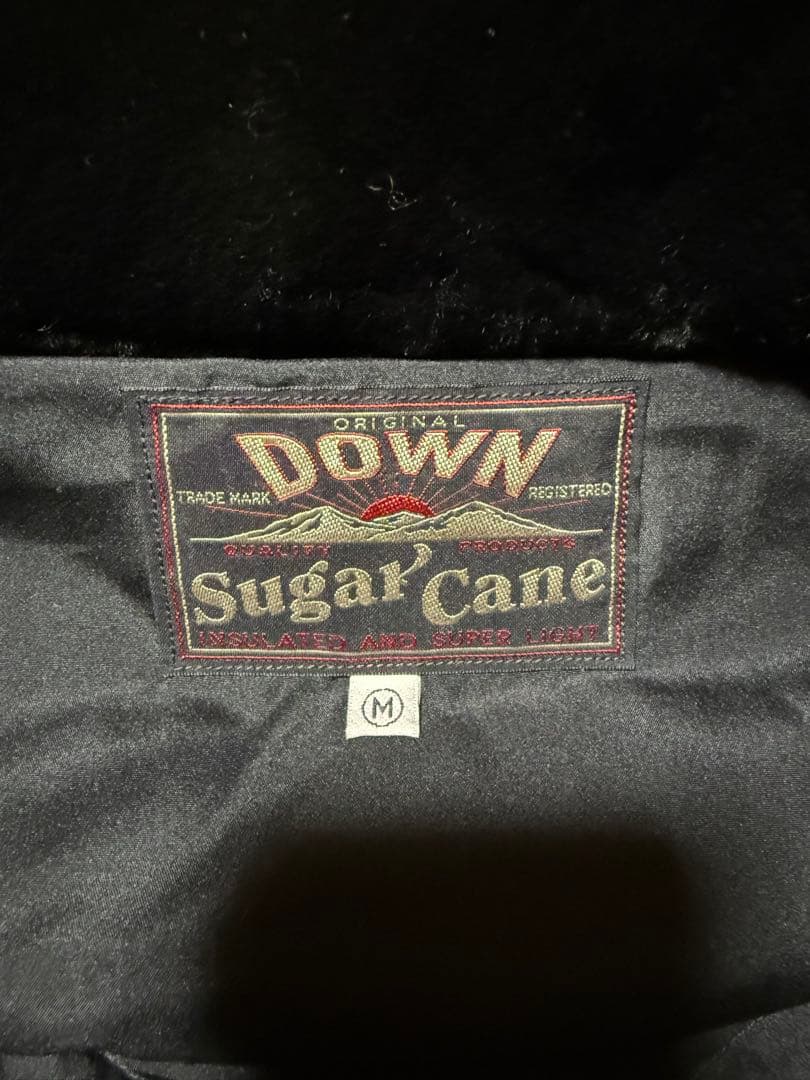 SUGAR CANE 東洋エンタプライズ／ボア付きレザーヨークダウンベスト