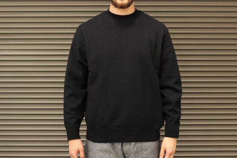 トップス Yonetomi NEW BASIC / WAVE COTTON KNIT