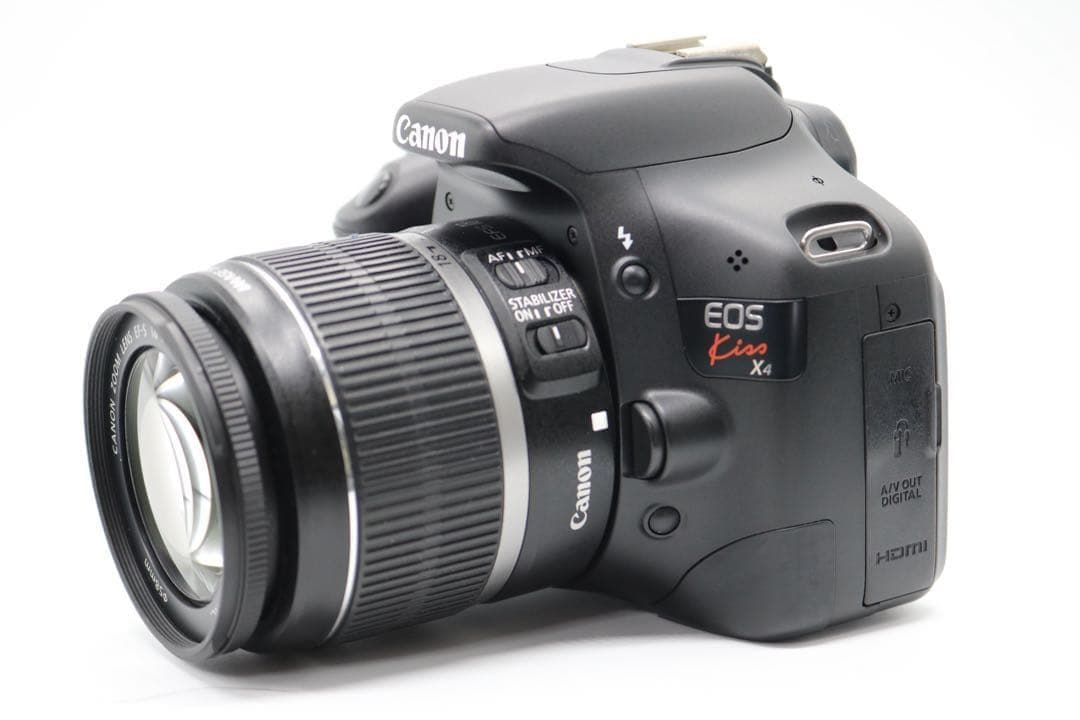 超美品 【Canon EOS Kiss X4 ダブルレンズセット】 安心保証あり