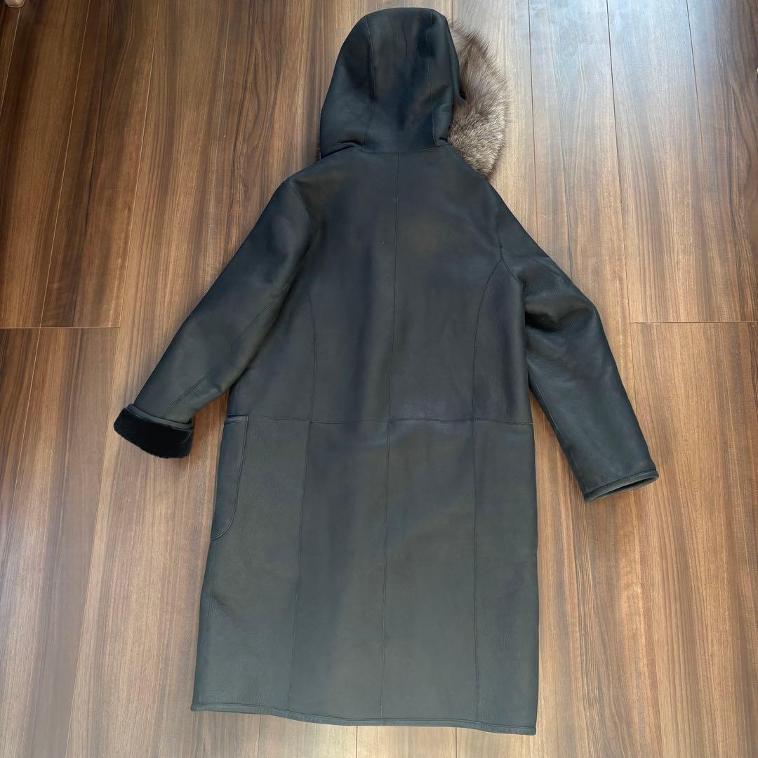 ペレリールッソ Pelley Lusso リバーシブル ムートンコート