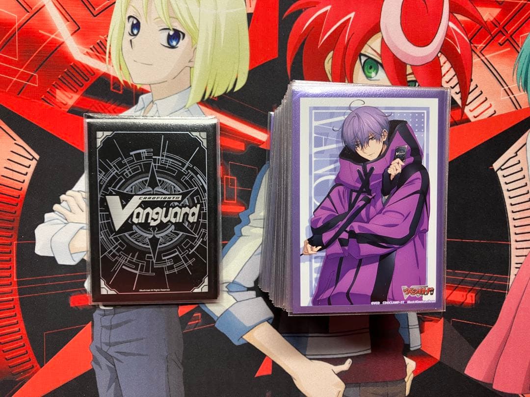 ヴァンガード ドラジュエルドデッキ 調整パーツ スリーブ付き