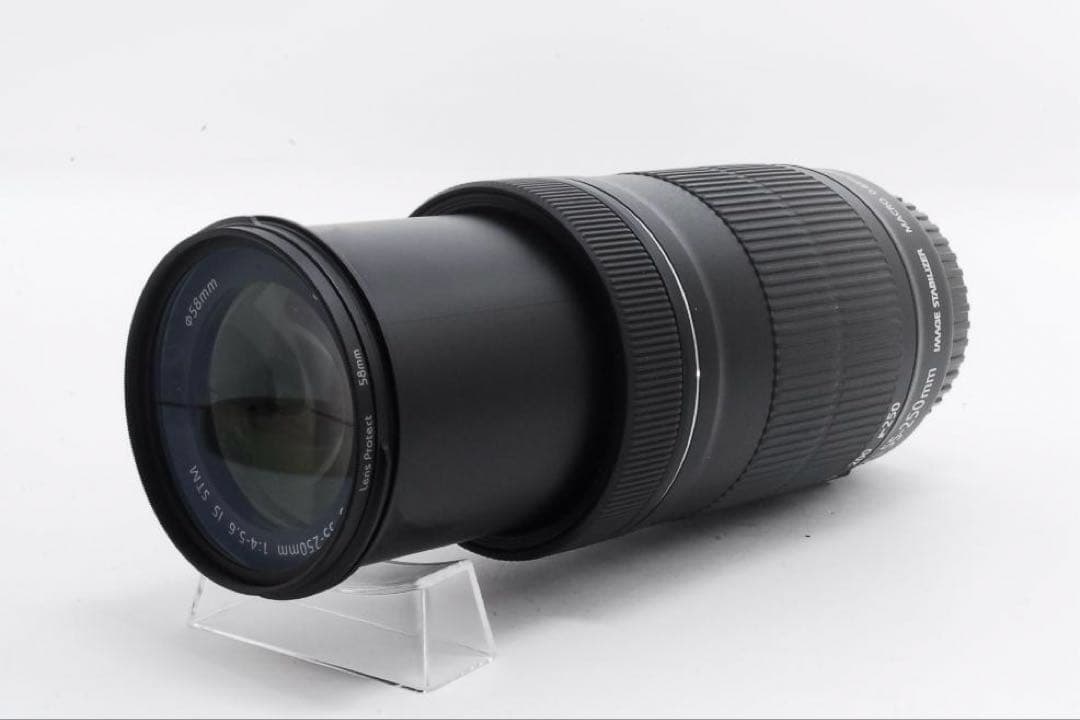 【美品】Canon EF-S 55-250mm IS STM 望遠レンズ