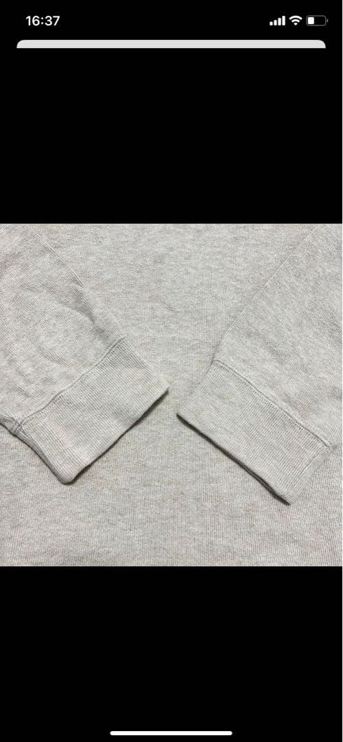 POLO ラルフローレン ニット スウェット ハーフジップ ベージュ✨激レア✨