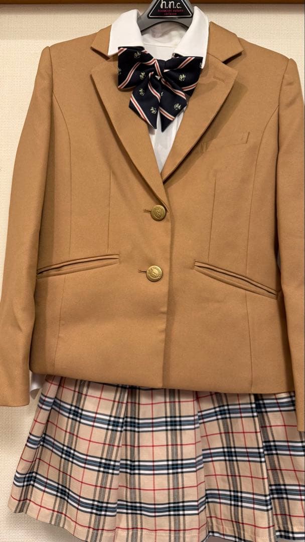 【美品】レピピアルマリオ　卒服　キャメル