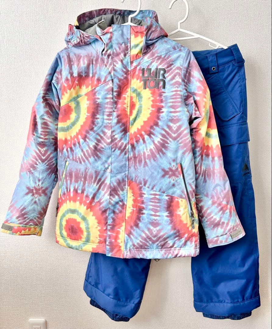 たちゅぴ様●BURTON スノーボードウェア キッズ ジュニア L 上下