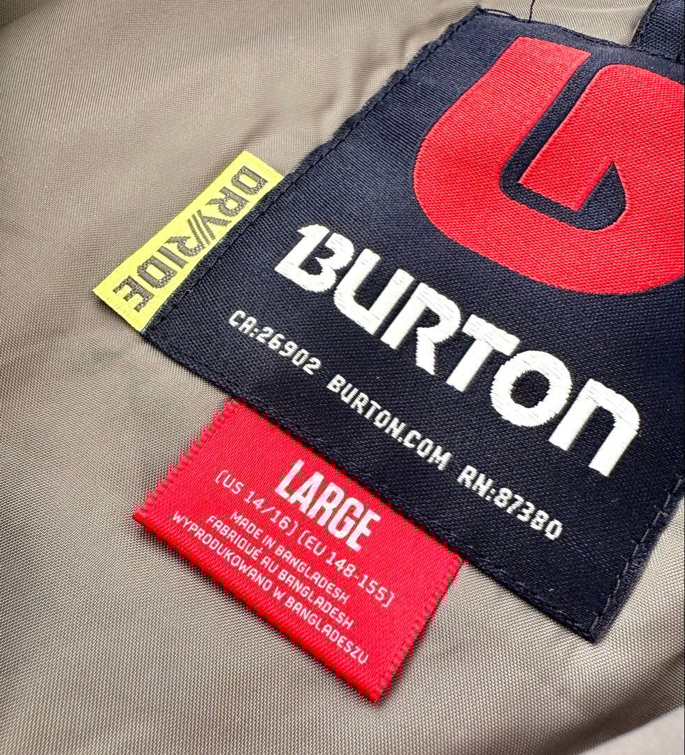 たちゅぴ様●BURTON スノーボードウェア キッズ ジュニア L 上下