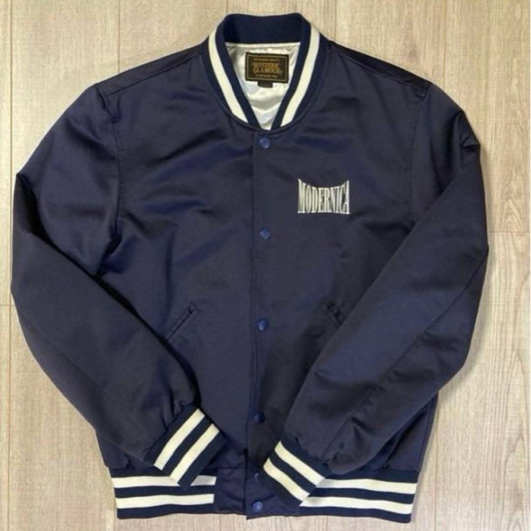 ヒステリックグラマー　ナイロンジャケット　ネイビー　Mサイズ