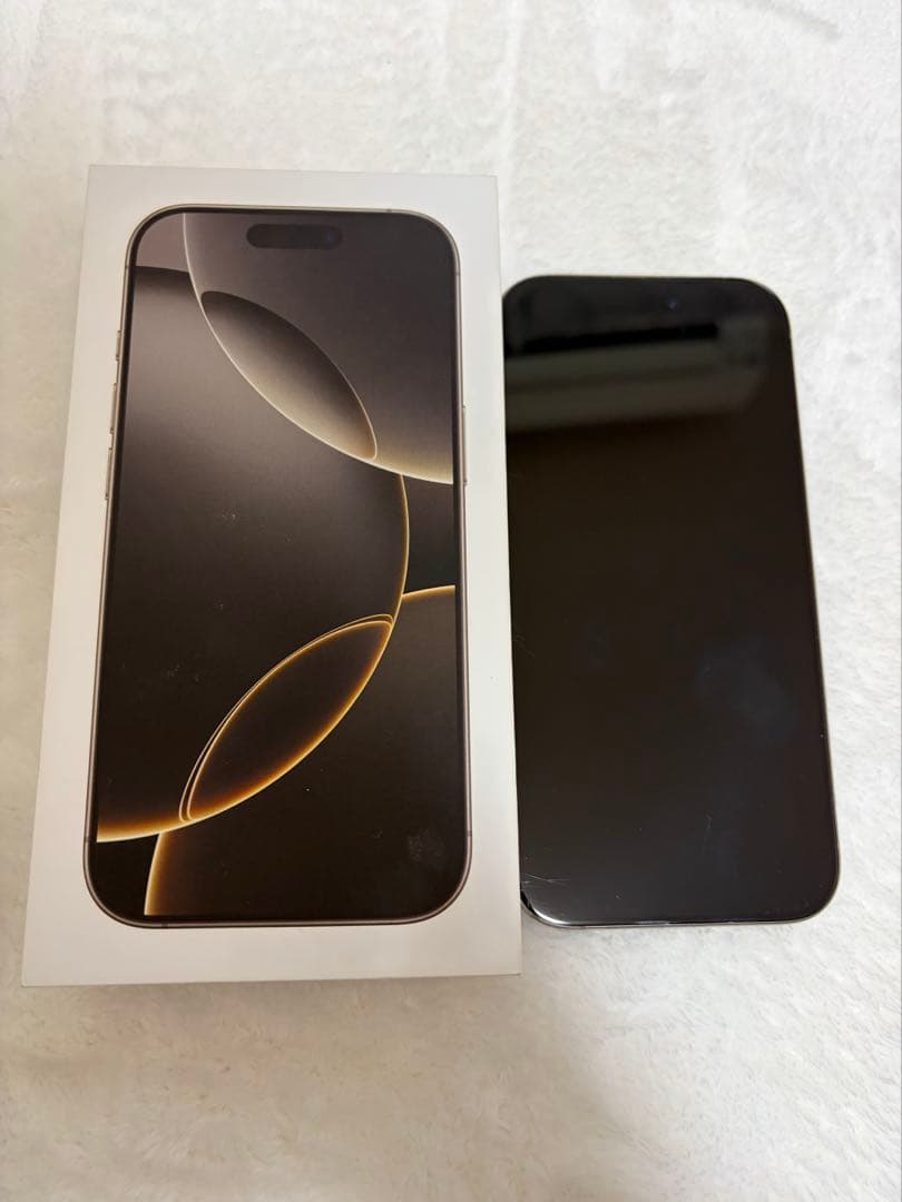 IPHONE 16 PRO 256GB ナチュラルタニウム