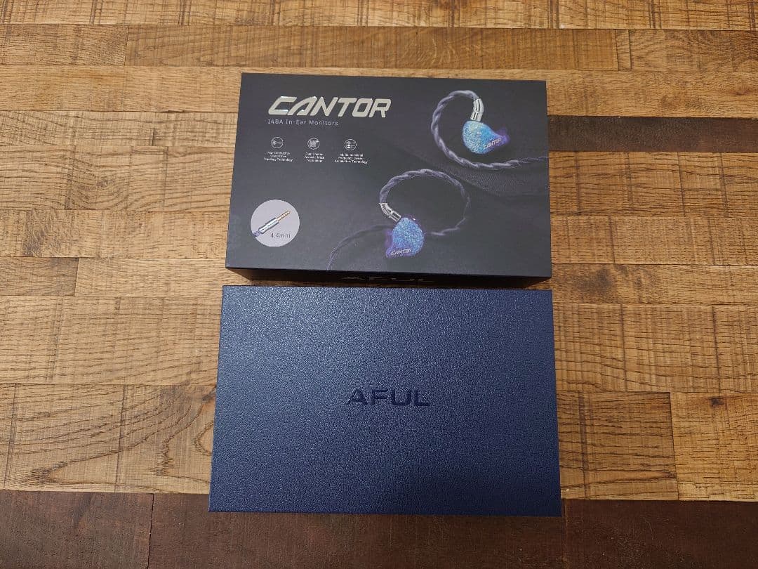 【ほぼ未使用】AFUL / CANTOR 4.4mm 【試聴のみ】