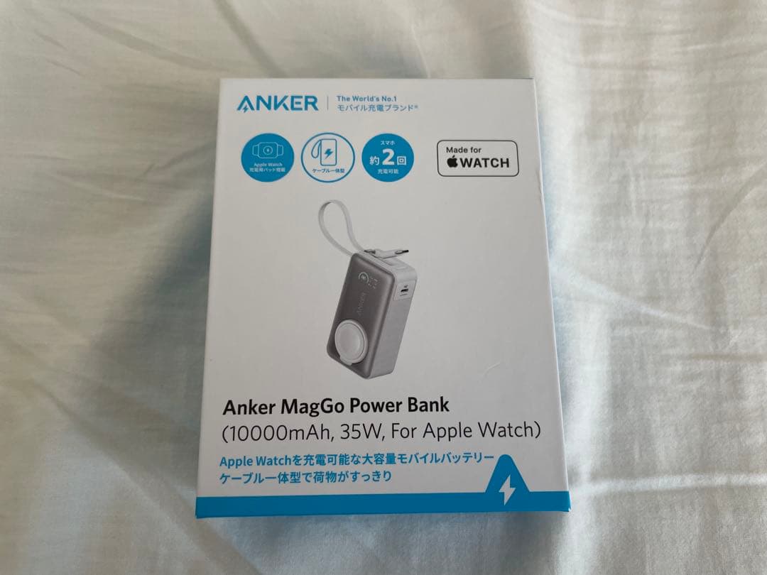 スマホアクセサリー Anker MagGo Power Bank For Apple Watch