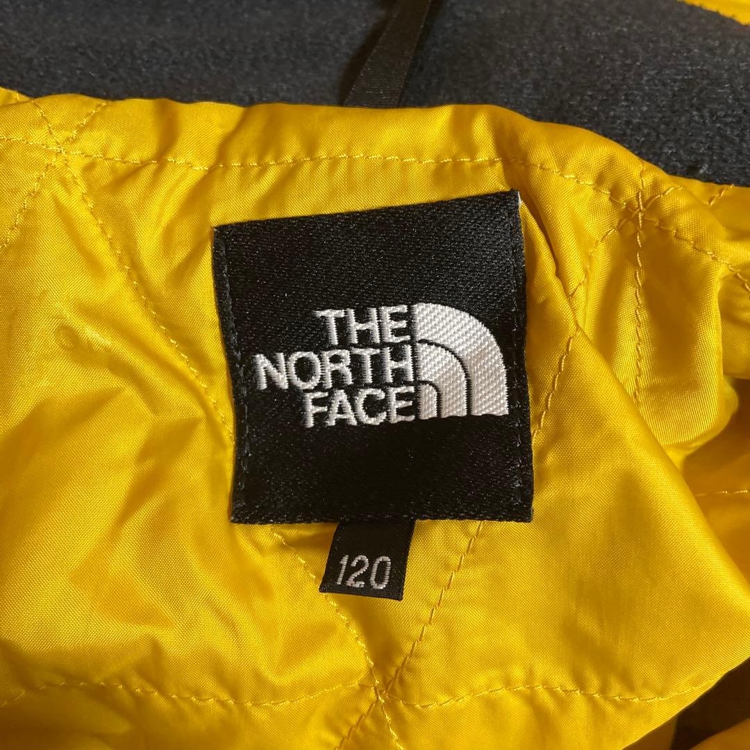 THE NORTH FACE 子ども用迷彩スキーウェア　つなぎ　120