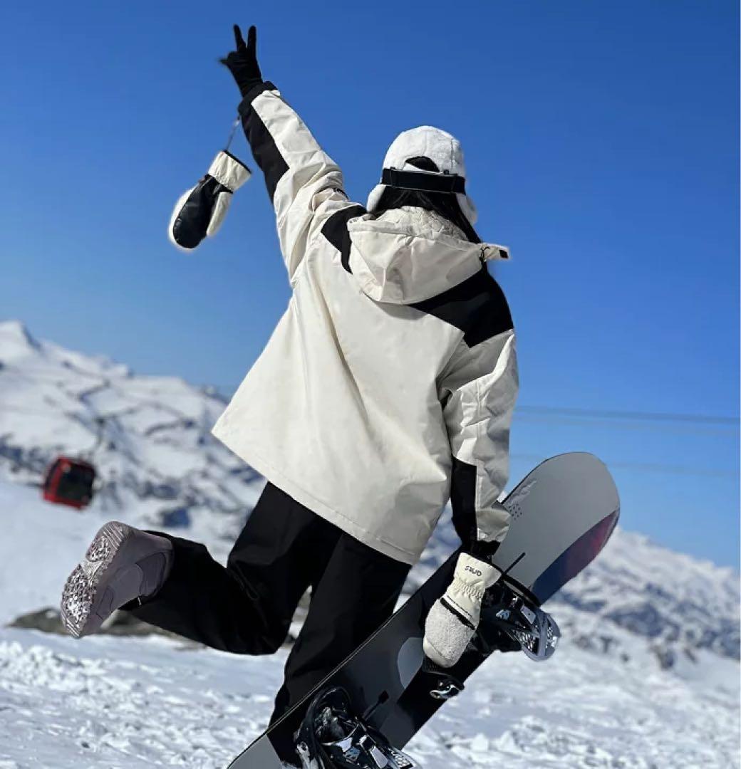 スノーボードウェア スキー　上下 レディース パンツ ジャケット 保温 中綿