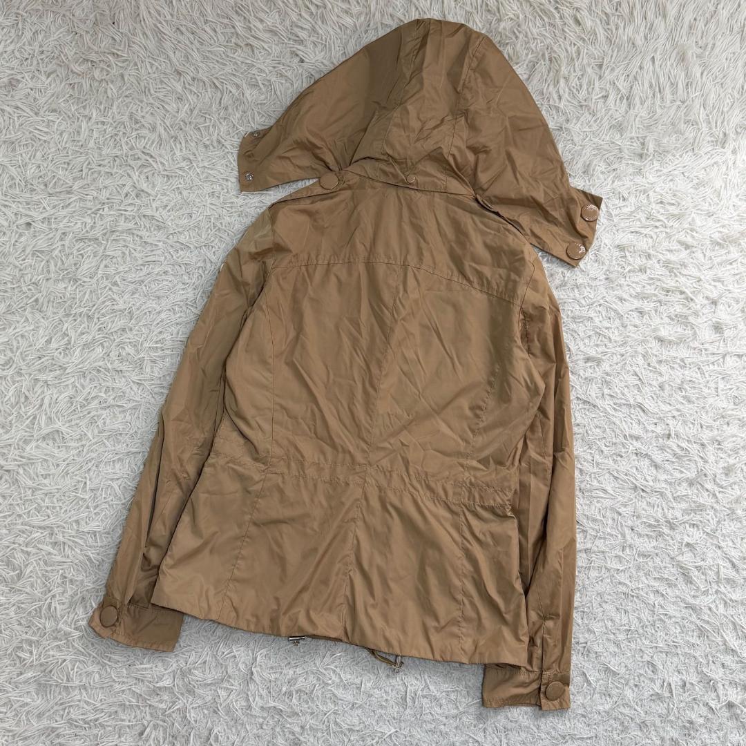 17221✨モンクレール ナイロンパーカー ベージュ フード着脱 1