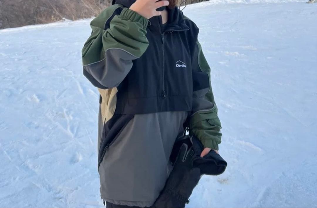 Dimito スノボウェア　（上）　カーキ