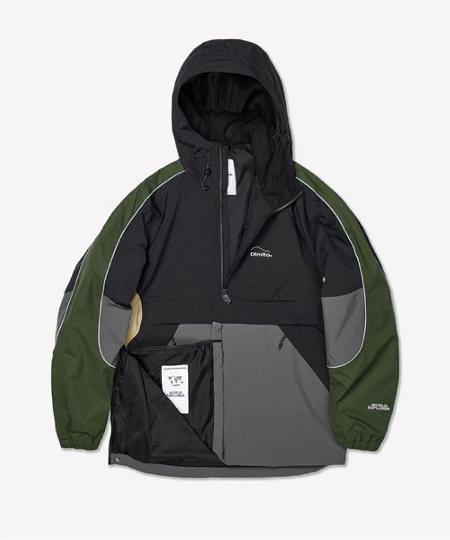 Dimito スノボウェア　（上）　カーキ