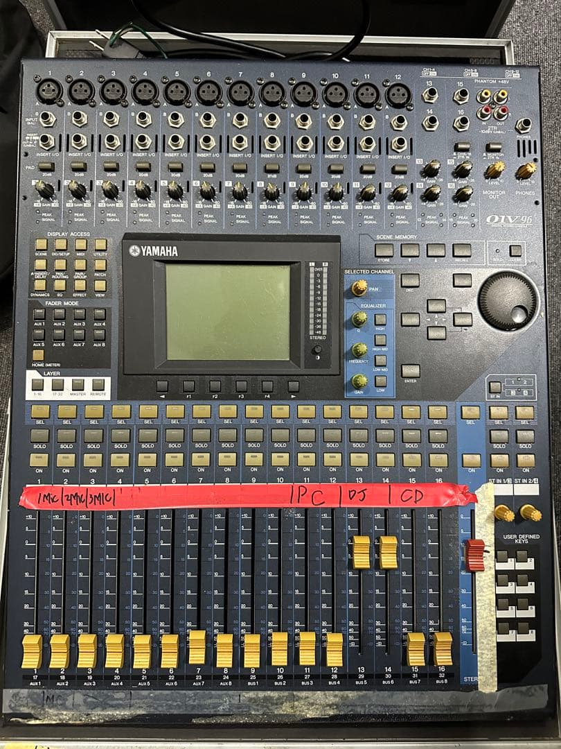 Yamaha O1V 96デジタルミキサー 16チャンネル