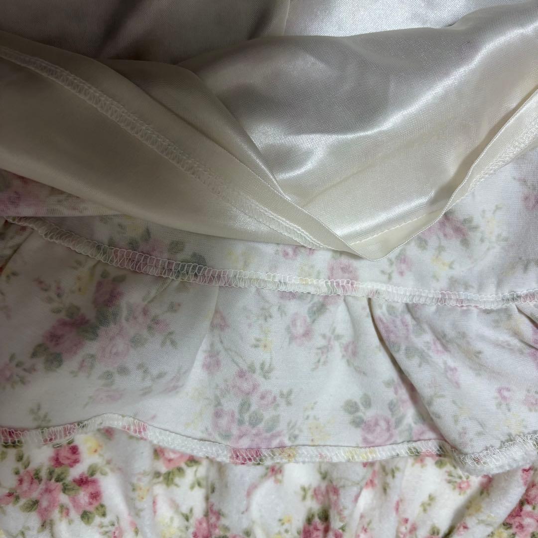 希少！2000年 平成ギャル リズリサ パフスリーブ 花柄ワンピース 当時物