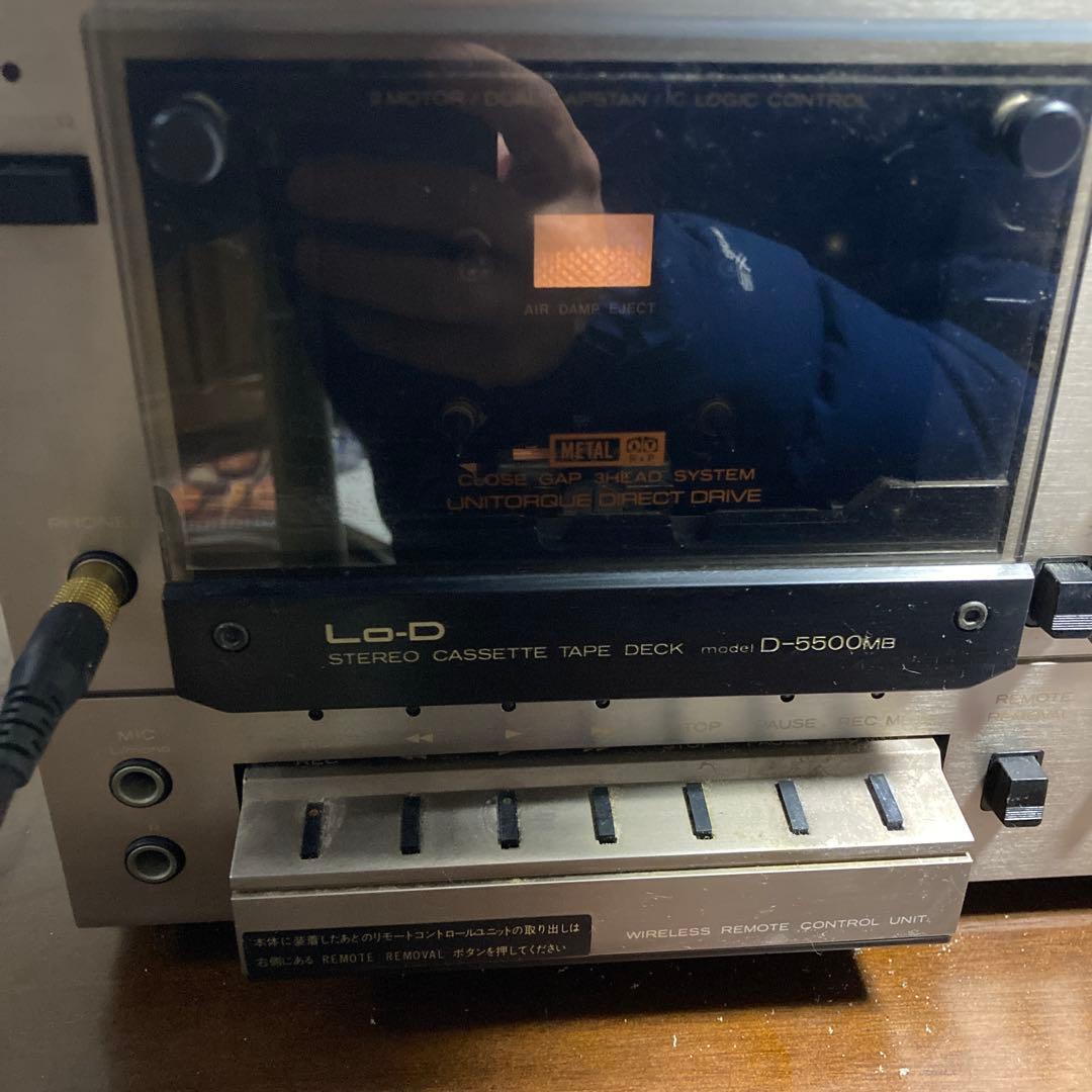 Lo-D ローディー D-5500MB カセットデッキ メカ不良 現状品
