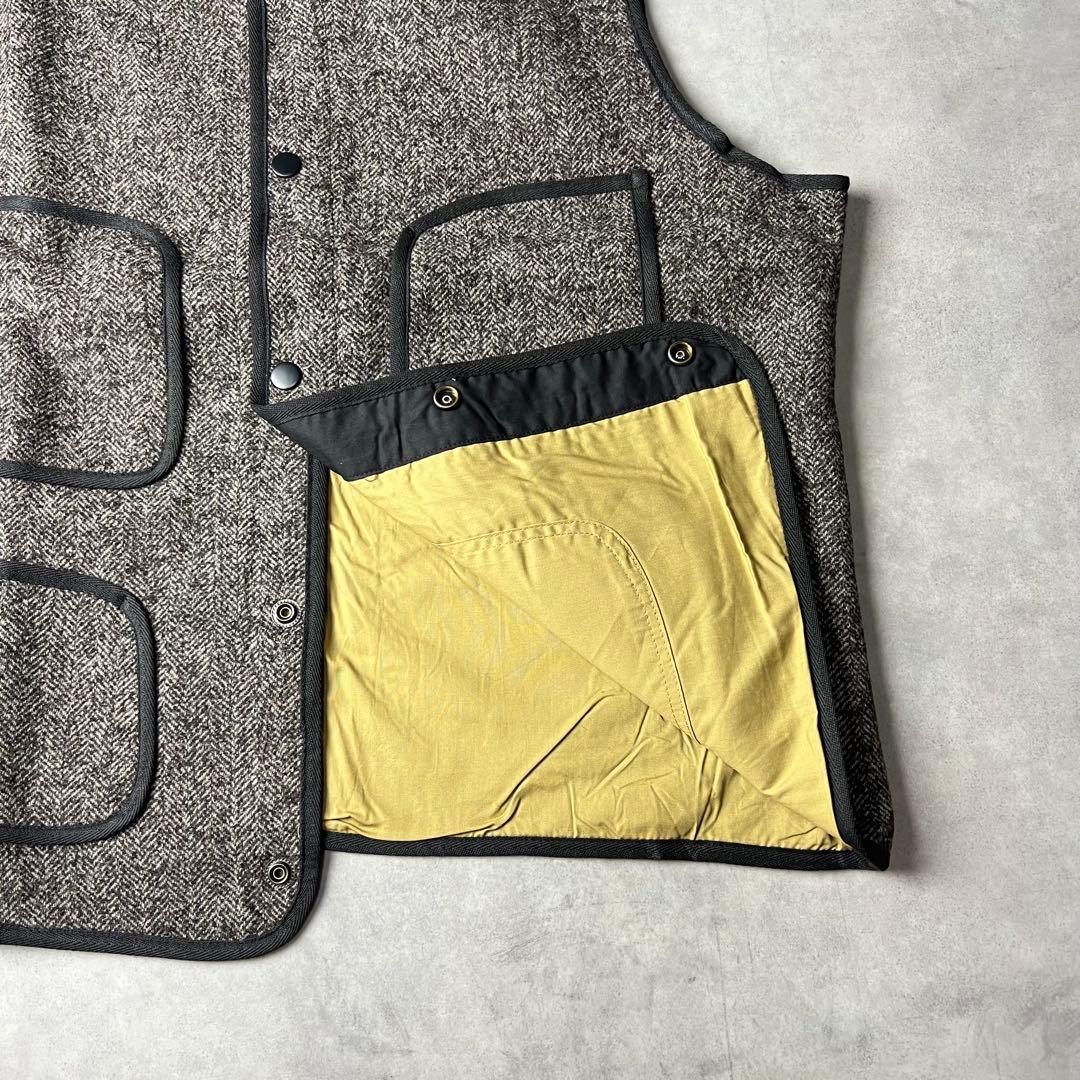 ✅新品　ベスト　ジレ　ウール　復刻　ブラウン　ブラウンズビーチ似　アメカジ　XL