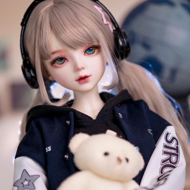 BJD1/3ドールフルセット♡本体 56cm 球体関節人形 眼球 洋服 メイク済