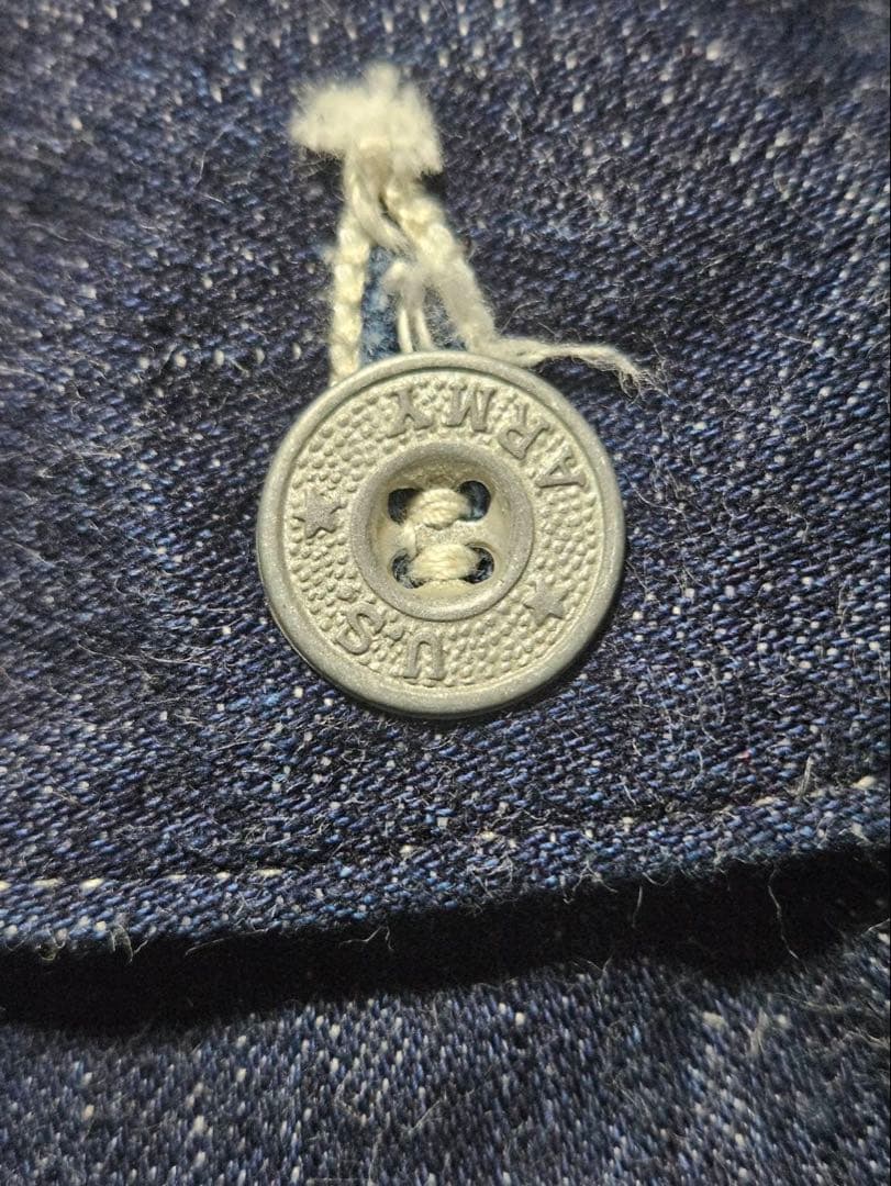 ジャケット・アウター WAREHOUSE 1940s U.S.ARMY DENIM C/A 40