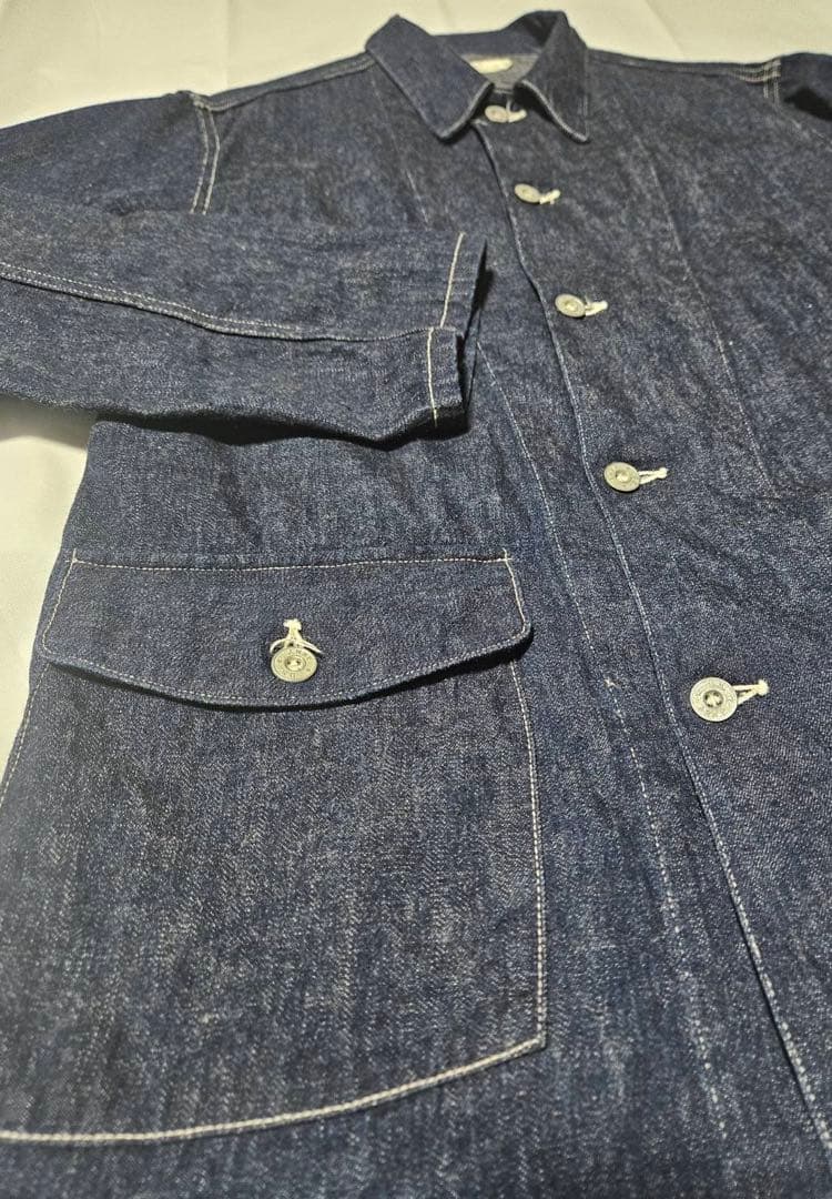 ジャケット・アウター WAREHOUSE 1940s U.S.ARMY DENIM C/A 40