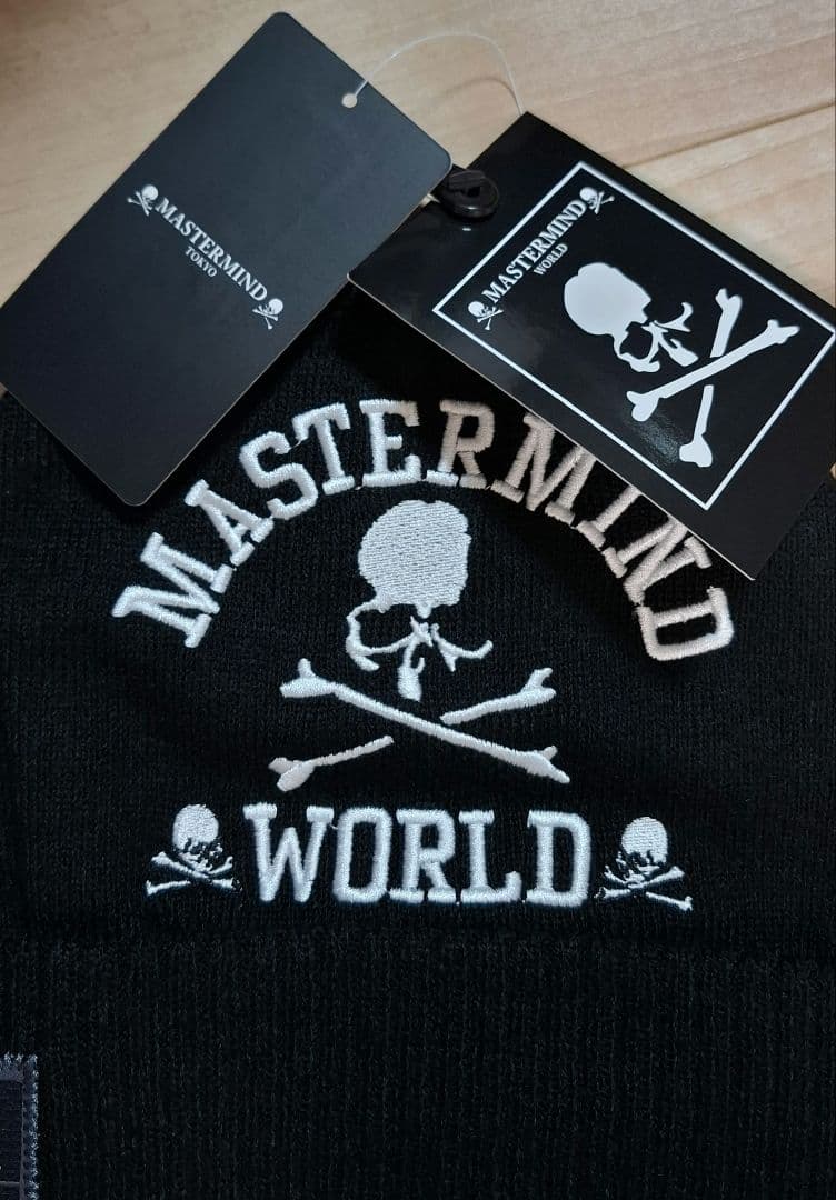 Mitchell&Ness × MASTERMIND　ニットキャップ