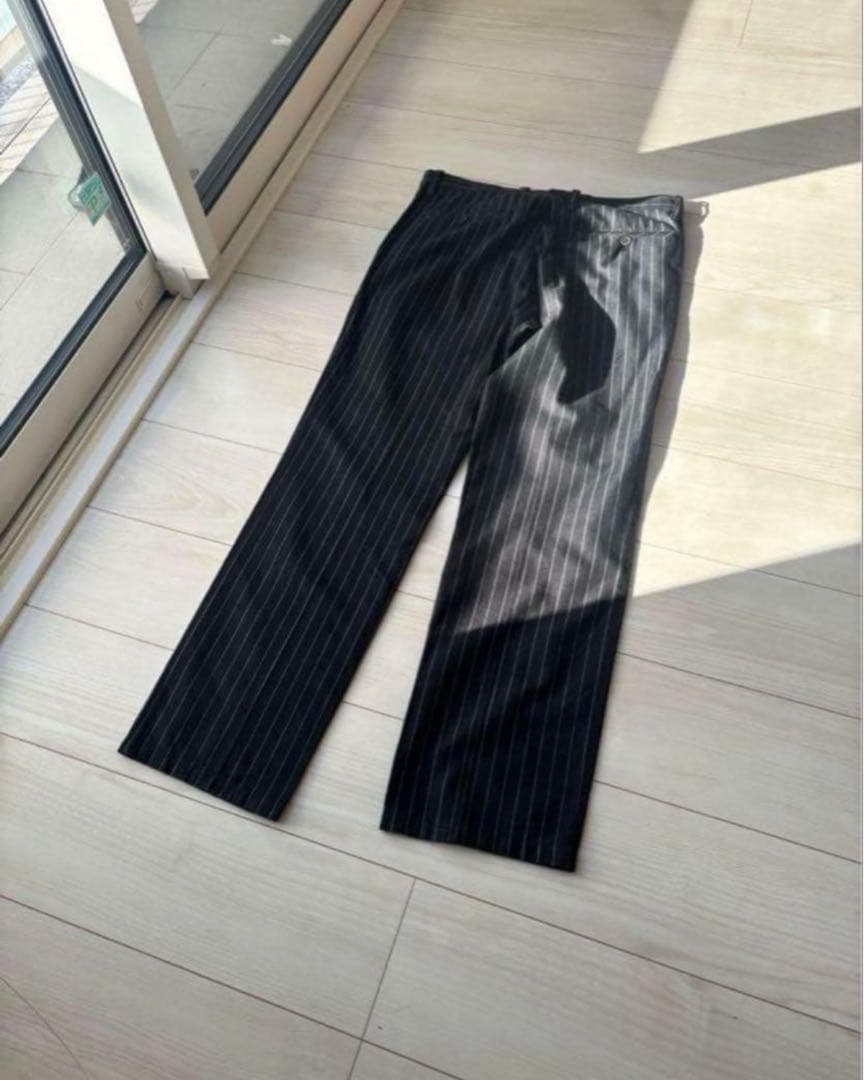 ISSEY MIYAKE ストライプスラックス