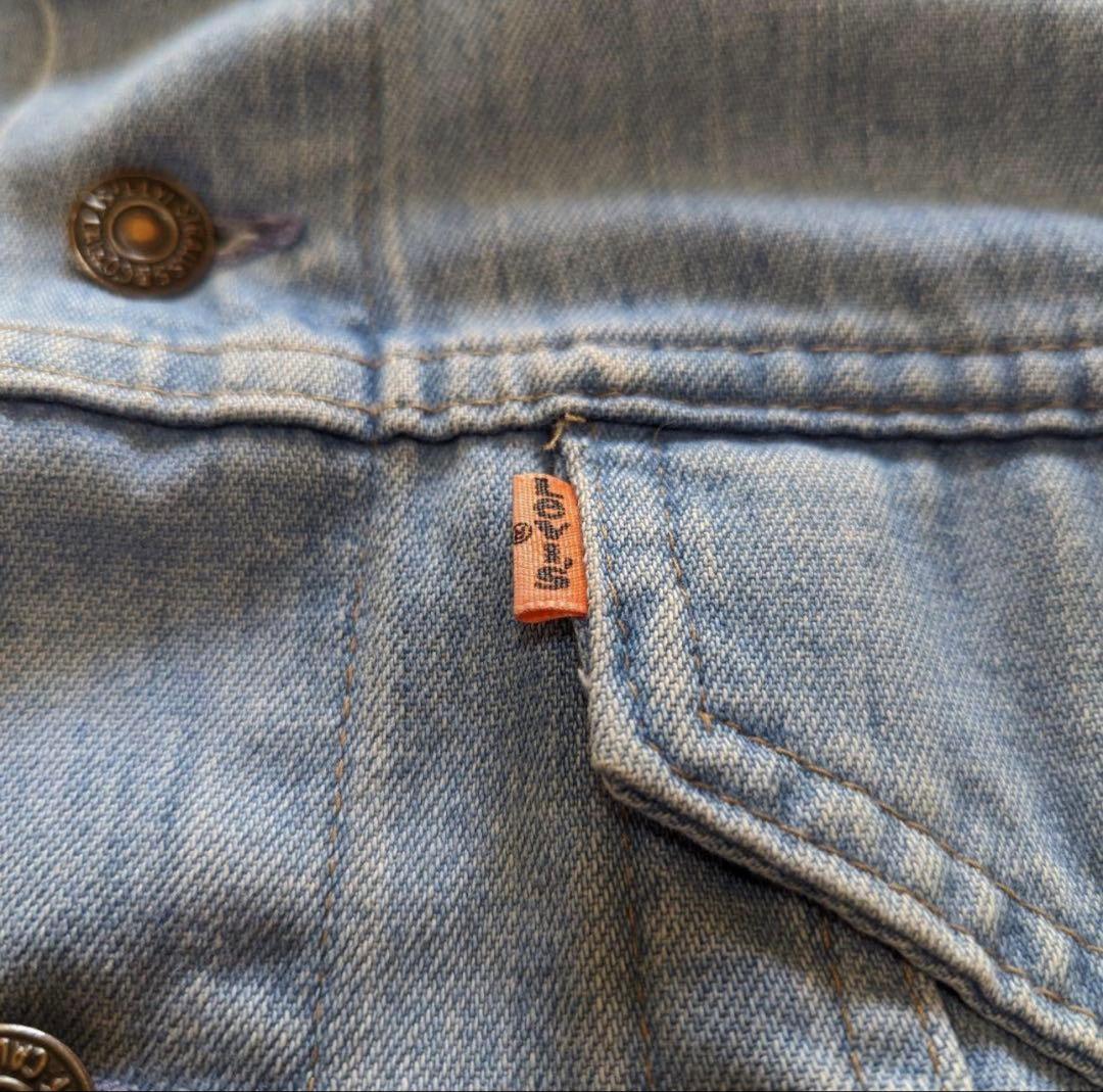 ポパイ70s Levis Cotton Chambray Trucker