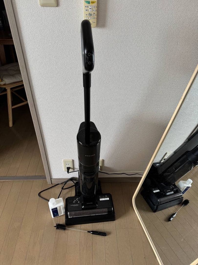 Dreame H12S コードレス掃除機 水拭き対応 ブラック
