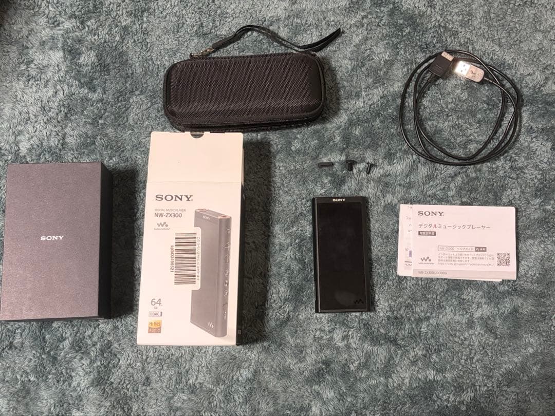 SONY Walkman NW-ZX300【64GB+sd 64GB】ブラック