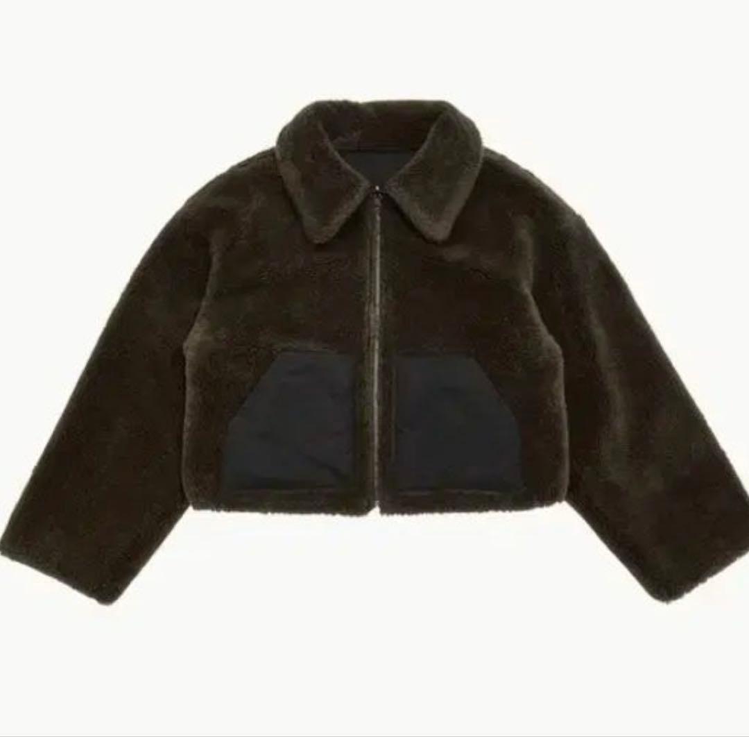 amomento リバーシブル　ジャケット　ブルゾン