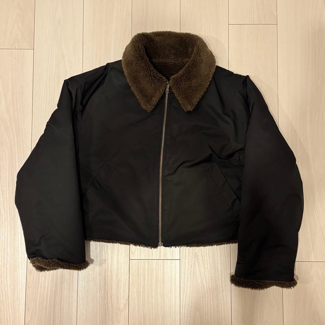 amomento リバーシブル　ジャケット　ブルゾン