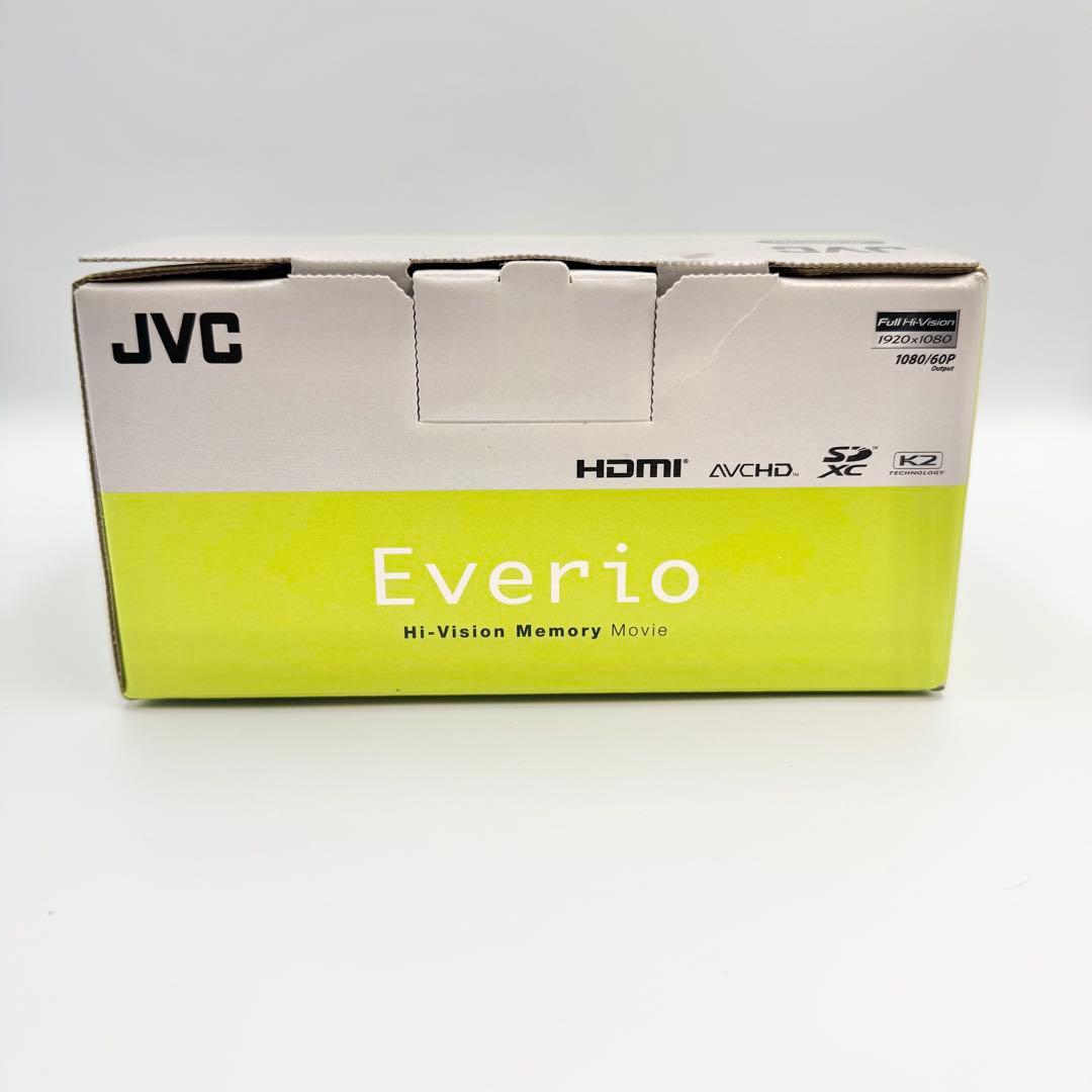 【美品】JVC GZ-E66-R ビデオカメラ フルHD 光学40倍ズーム