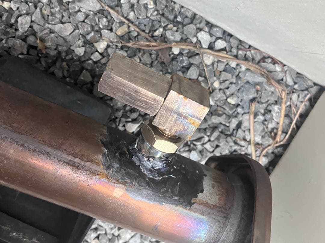 アクセラスポーツ　中間ストレートマフラー