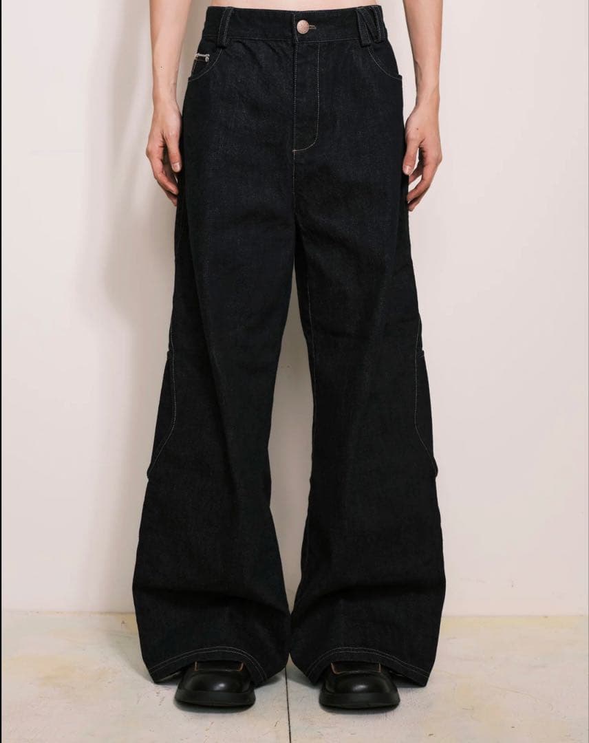 NULLUS 25aw ARROWS POCKET JEANS 深水光太着用