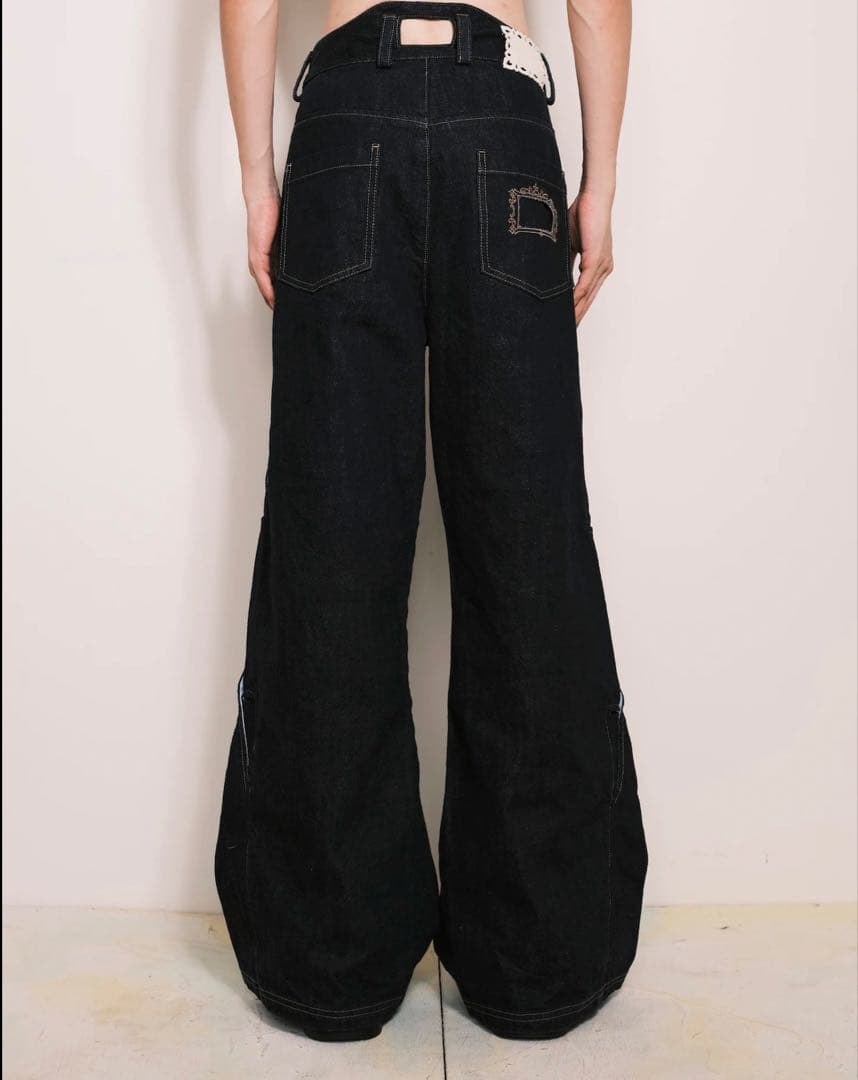 NULLUS 25aw ARROWS POCKET JEANS 深水光太着用