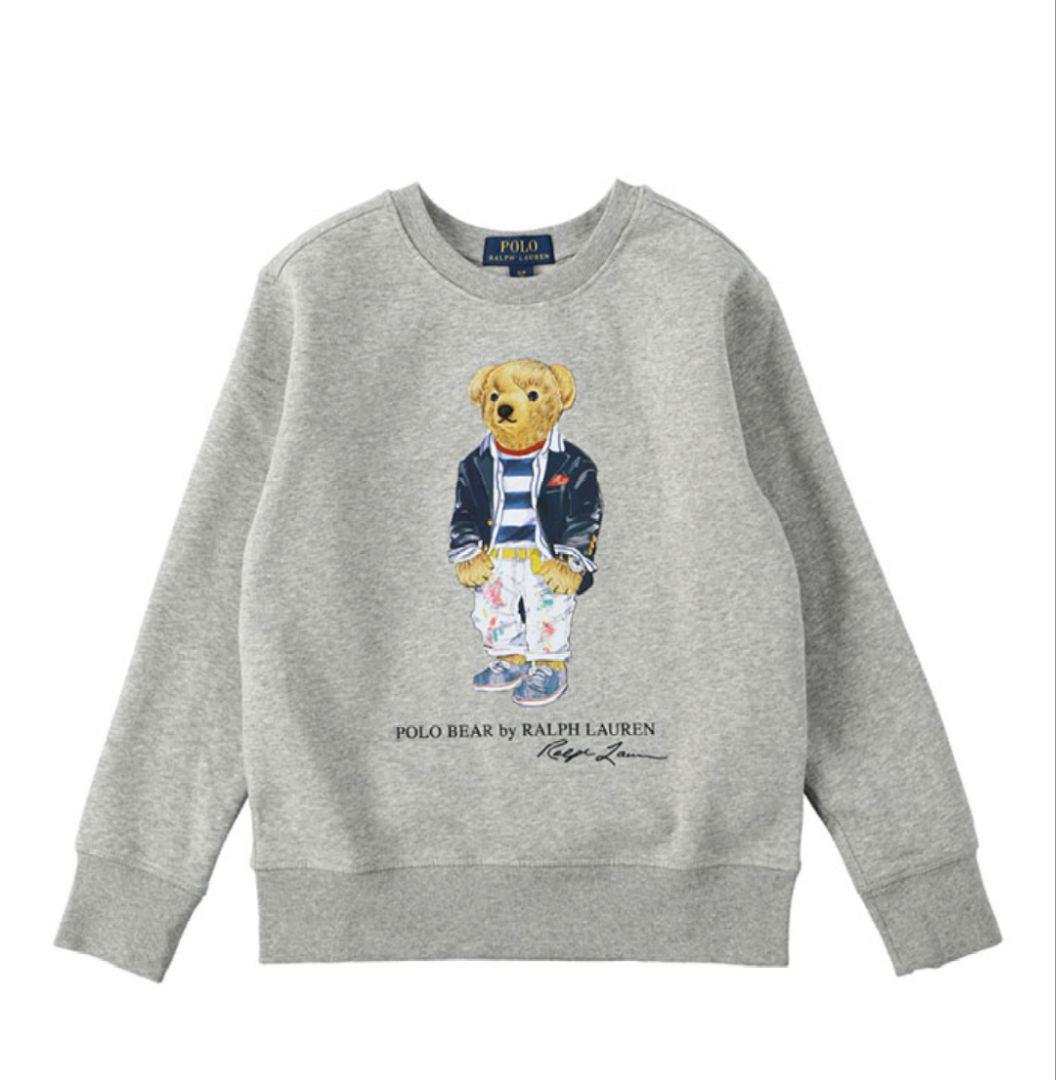 ポロラルフローレン ベアプリントスウェットトレーナー