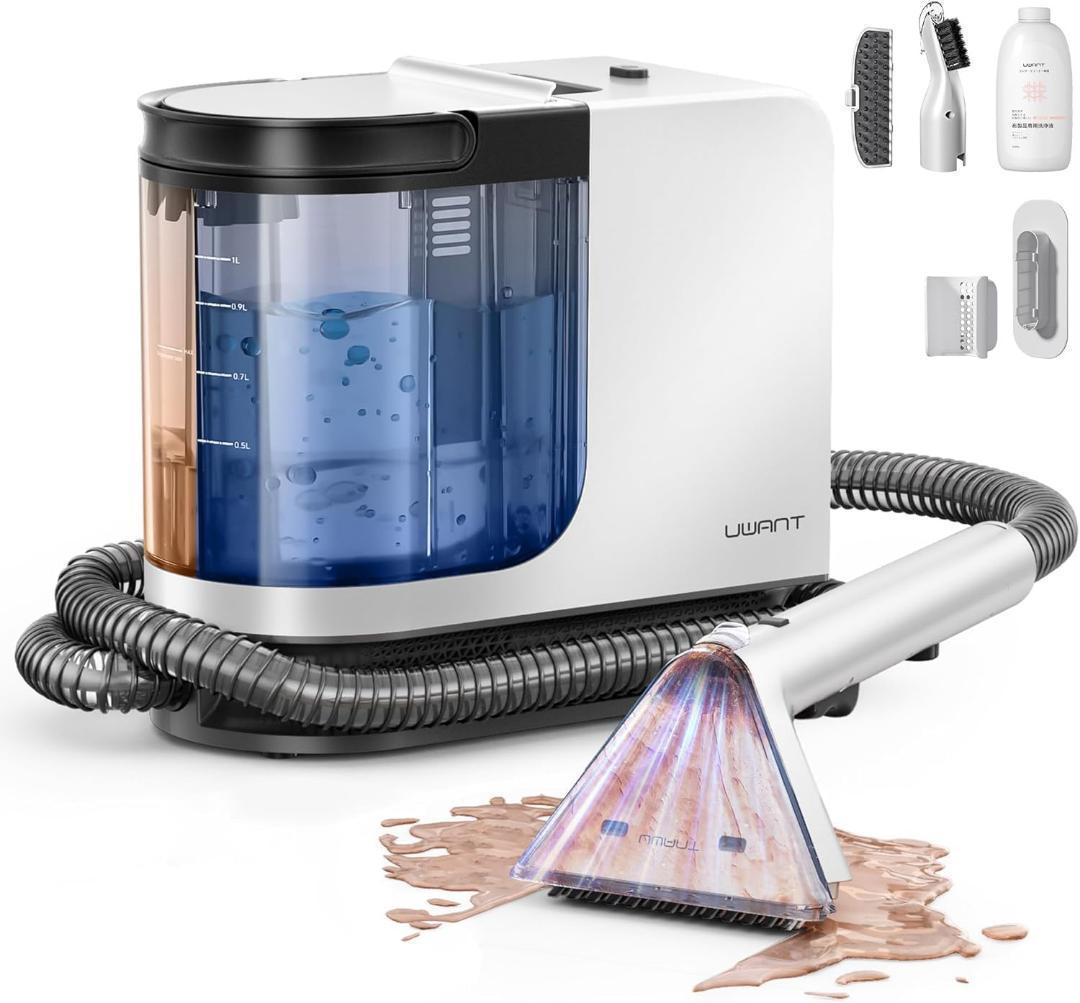 ⭐️カーペットクリーナー 強力吸引力 2-in-1 大容量水タンク 電動⭐️