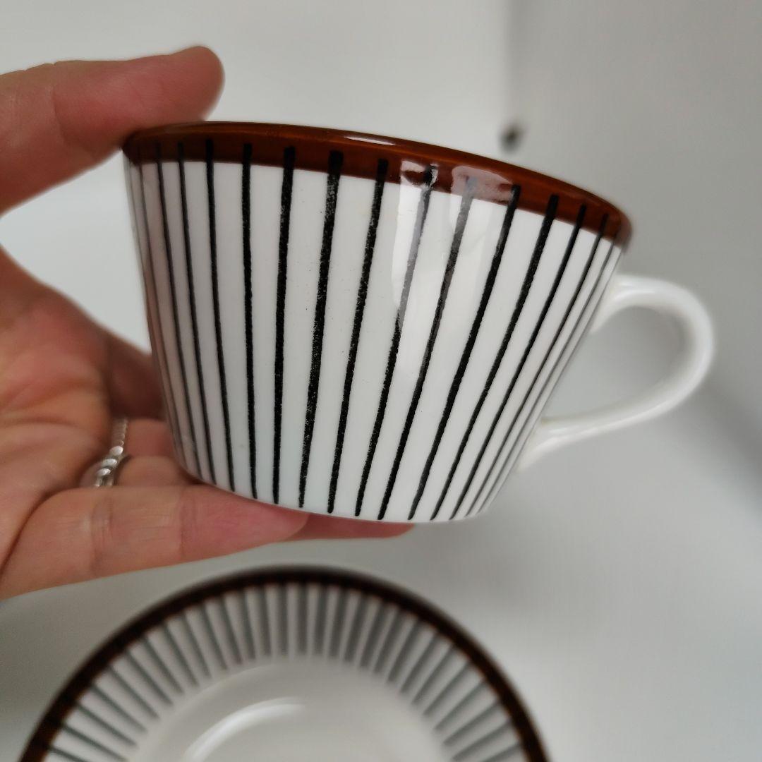 グスタフスベリ　スピサリブ カップ&ソーサー 2客セット　ビンテージ